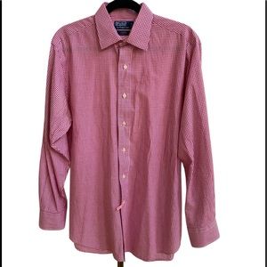 Men’s long sleeved button up